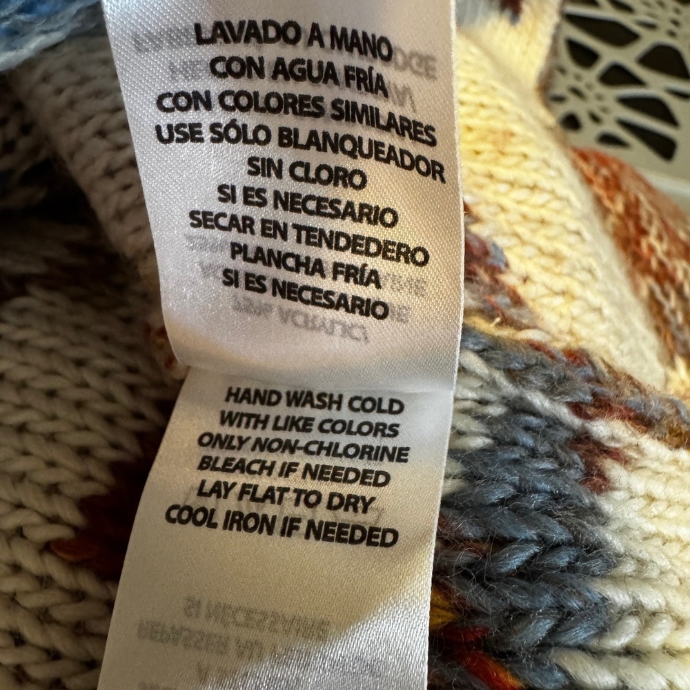 NEW Idyllwind Women's Myhr Southwestern Cardigan Sweater XXL Wool Cowgirl Duster - Picture 11 of 11
